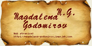 Magdalena Godomirov vizit kartica